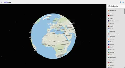 Screenshot of GloboView